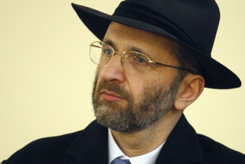 Le grand rabbin de France, Gilles Bernheim. lemonde.fr